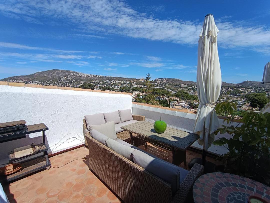 Atico-Penthouse En Moraira Con Vistas Al Mar Διαμέρισμα Teulada Εξωτερικό φωτογραφία